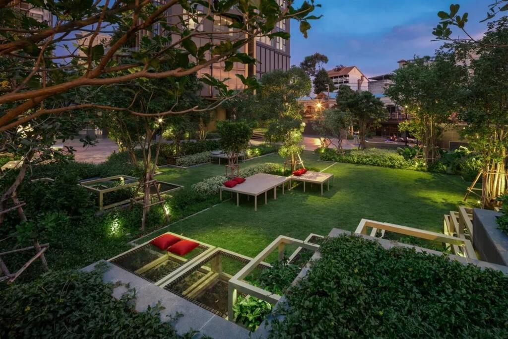 Downtown Chic Condo Rooftop Pool #En797 Pattaya Exterior foto