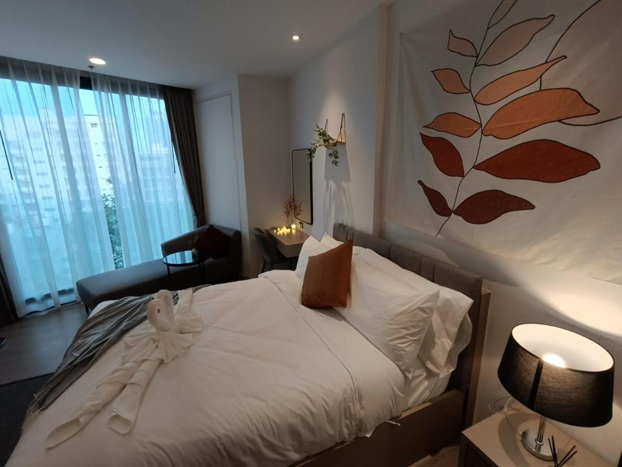 Downtown Chic Condo Rooftop Pool #En797 Pattaya Exterior foto